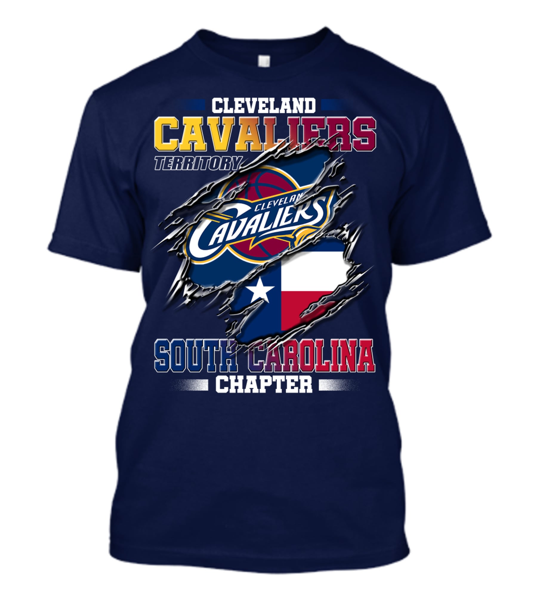 Cleveland Cavaliers Territory South Carolina Chapter T-Shirt
