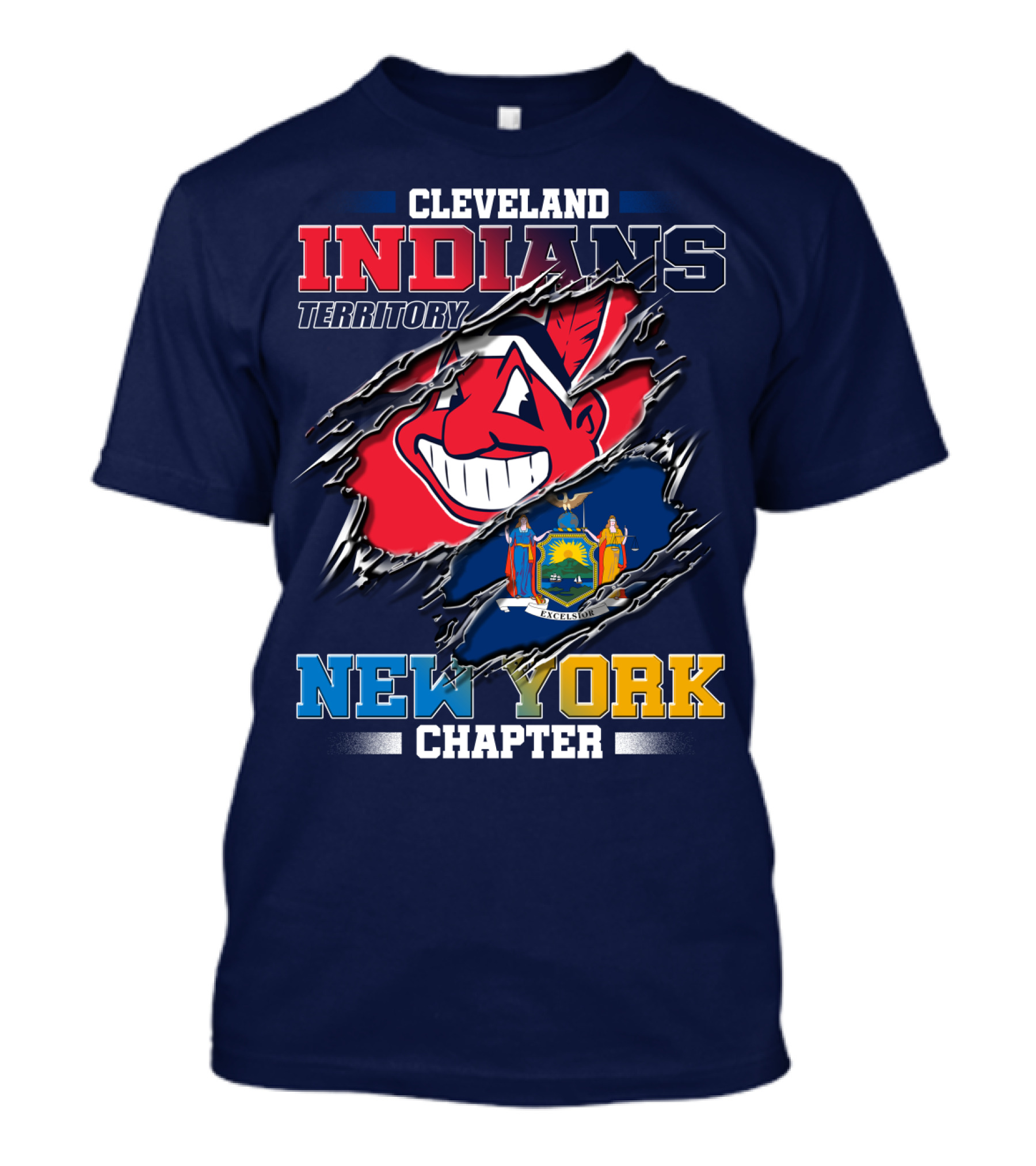 Cleveland Indians Territory New York Chapter T-Shirt