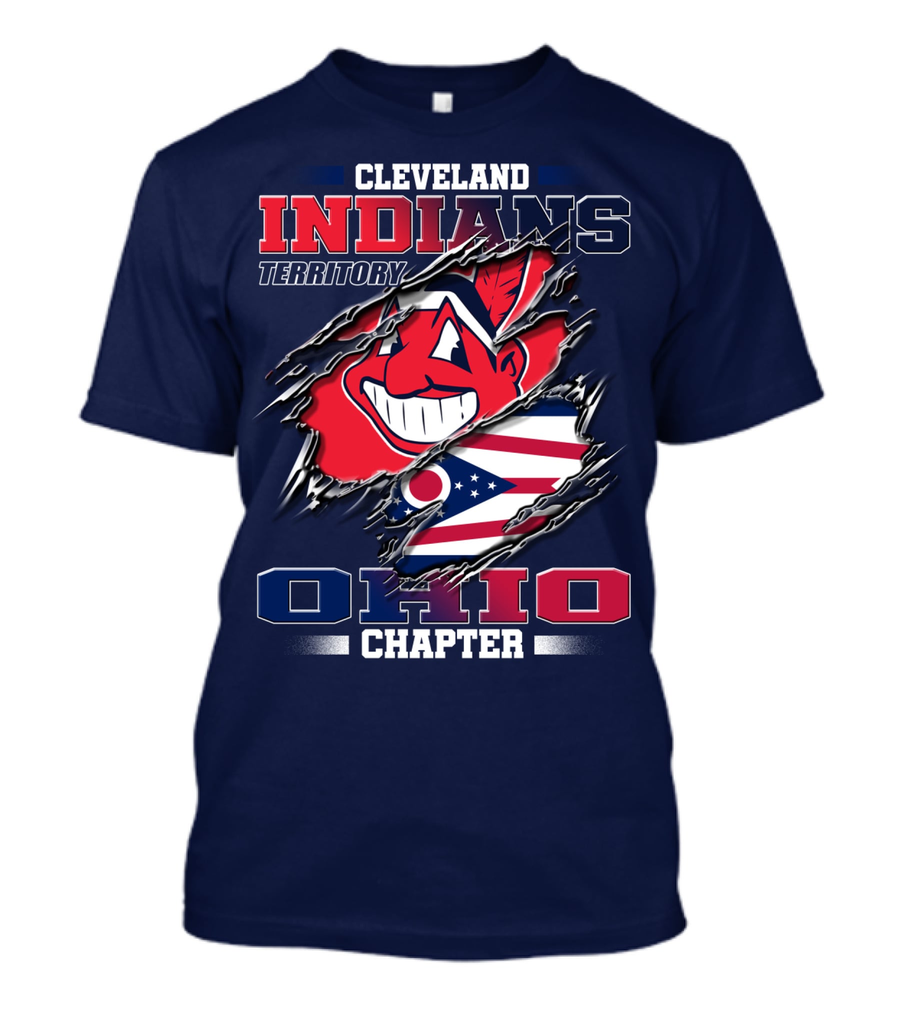 Cleveland Indians Territory Ohio Chapter T-Shirt