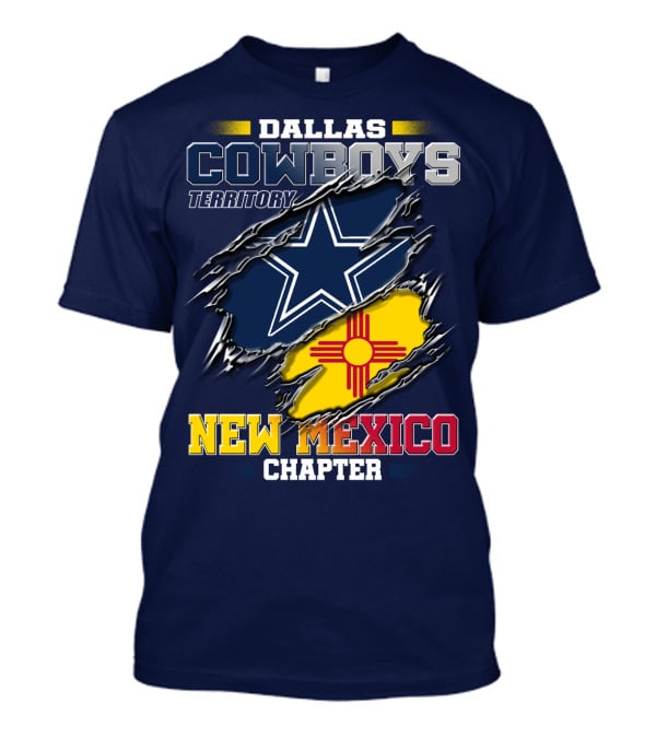 Dallas Cowboys Territory New Mexico Chapter T-Shirt