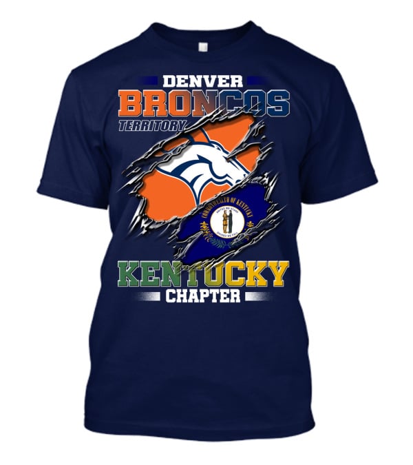 Denver Broncos Territory Kentucky Chapter T-Shirt