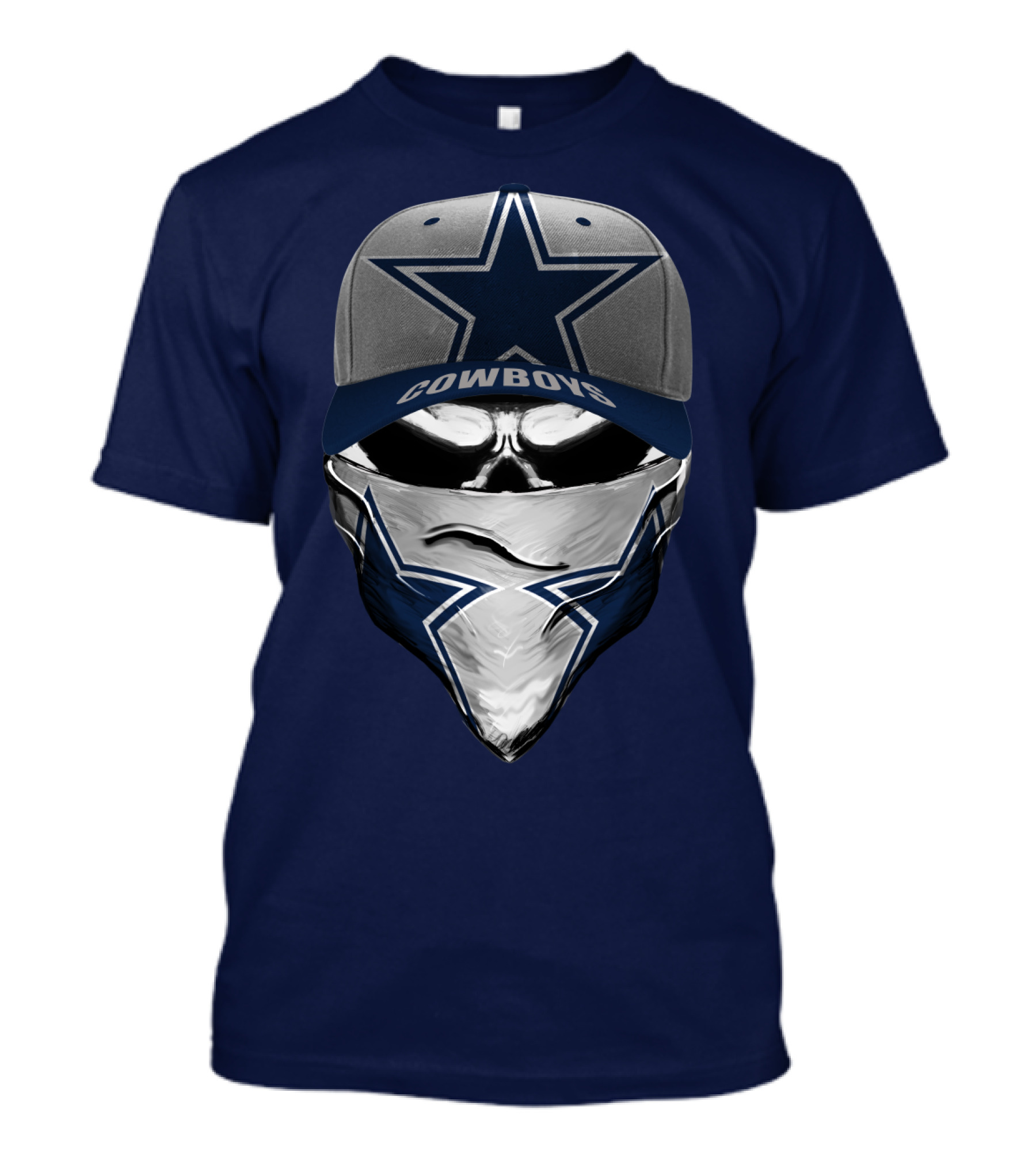 Dallas Cowboys Cowboys Star Hat And Bandana T-Shirt