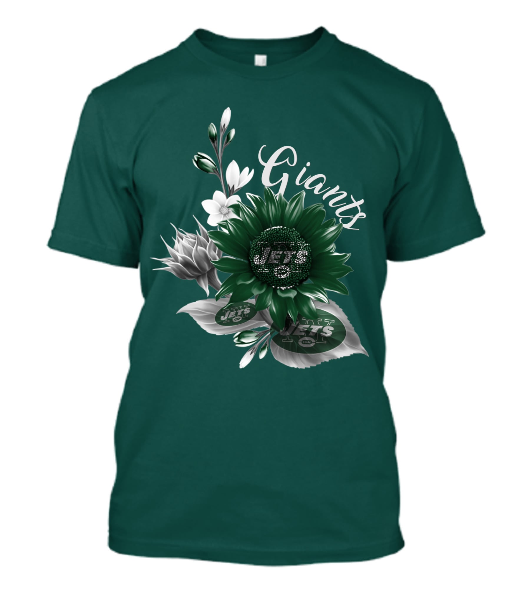 Giants Jets Floral T-Shirt