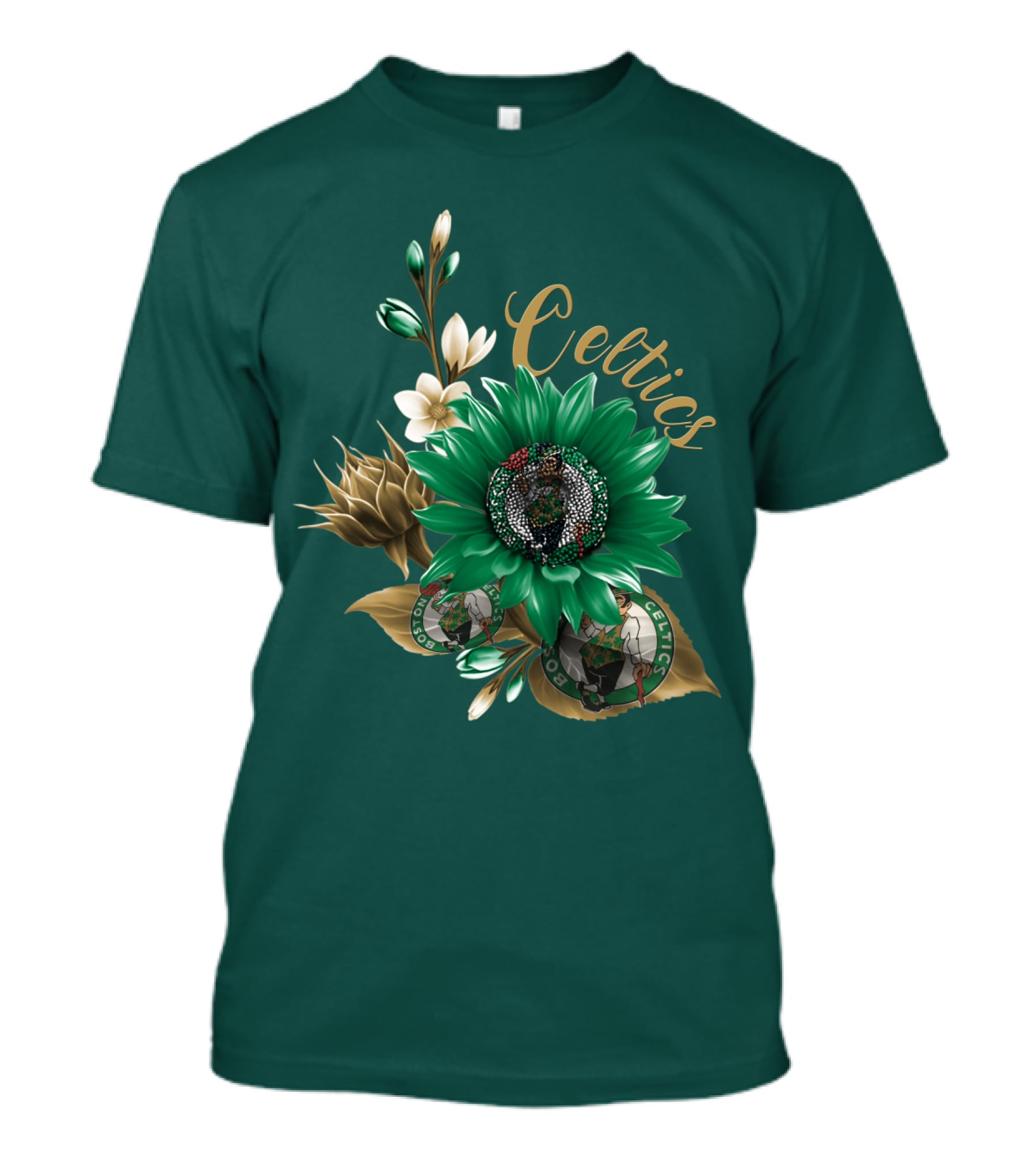 Celtics Boston Celtics Floral T-Shirt