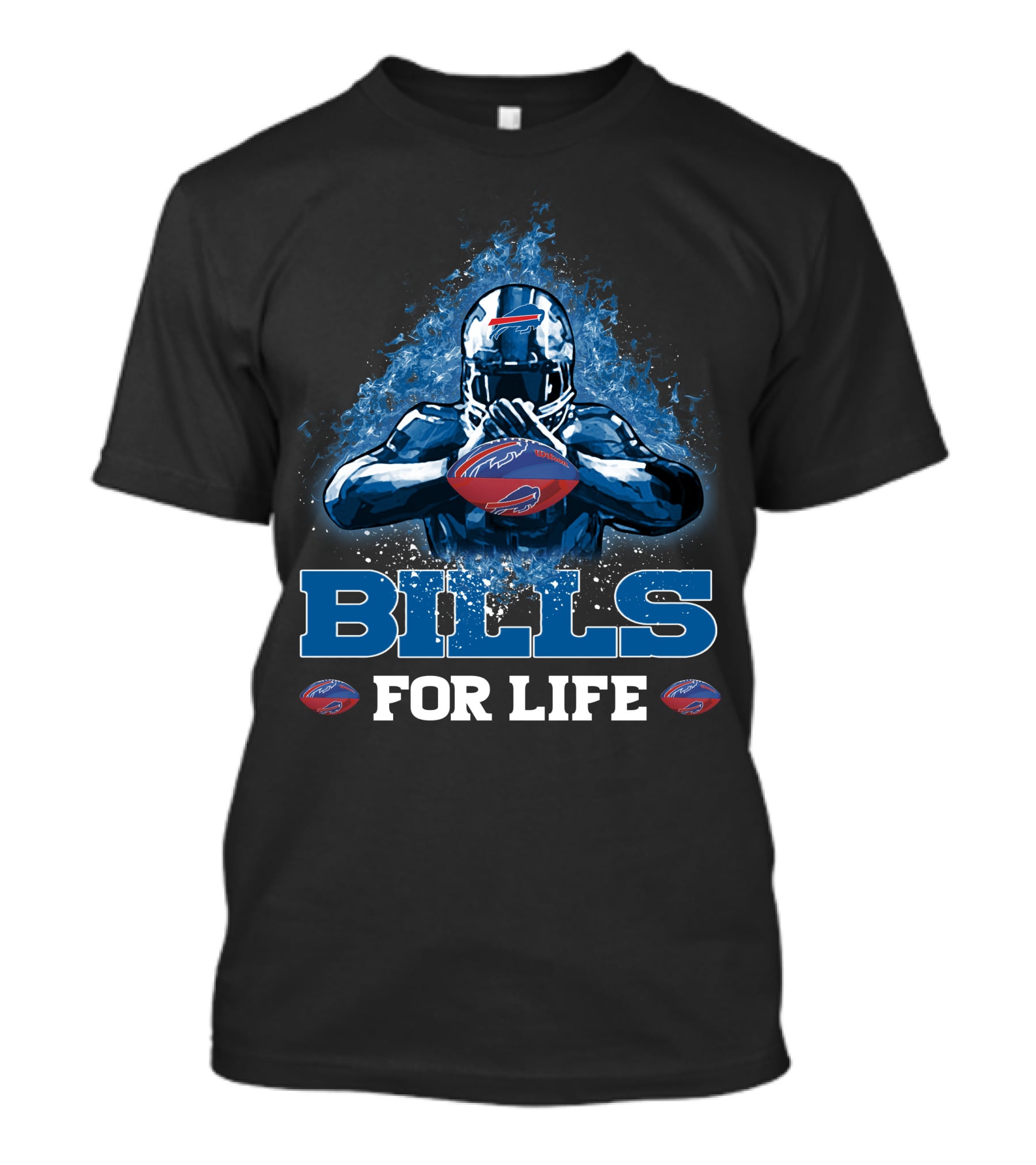 BILLS FOR LIFE Buffalo Bills Football Player NFL T-Shirt