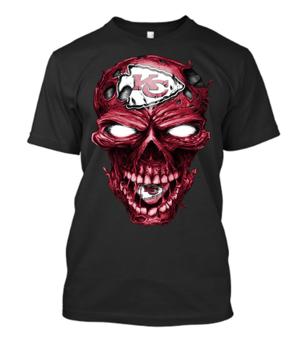 Skull KC Chiefs T-Shirt