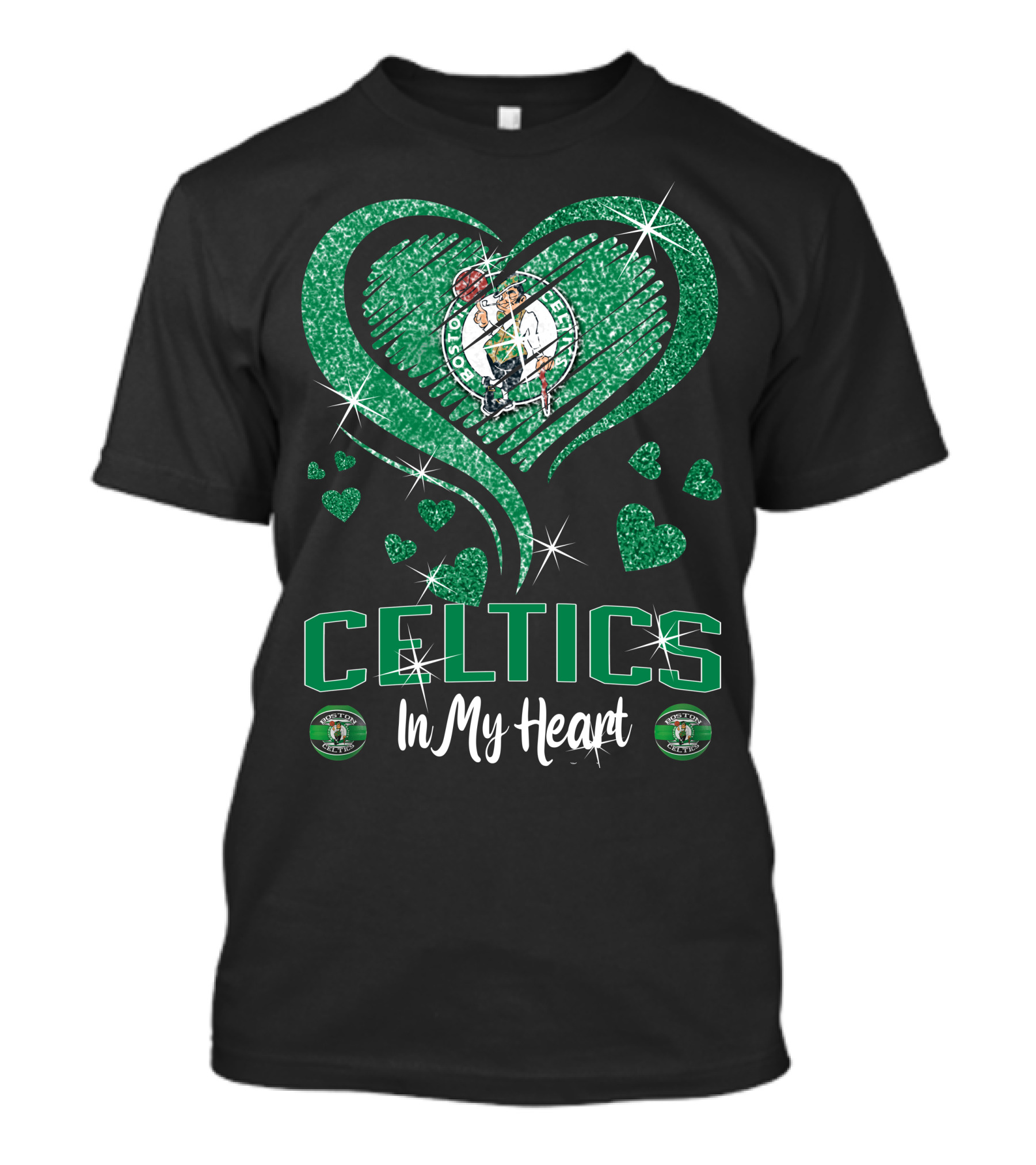 Celtics Boston In My Heart T-Shirt