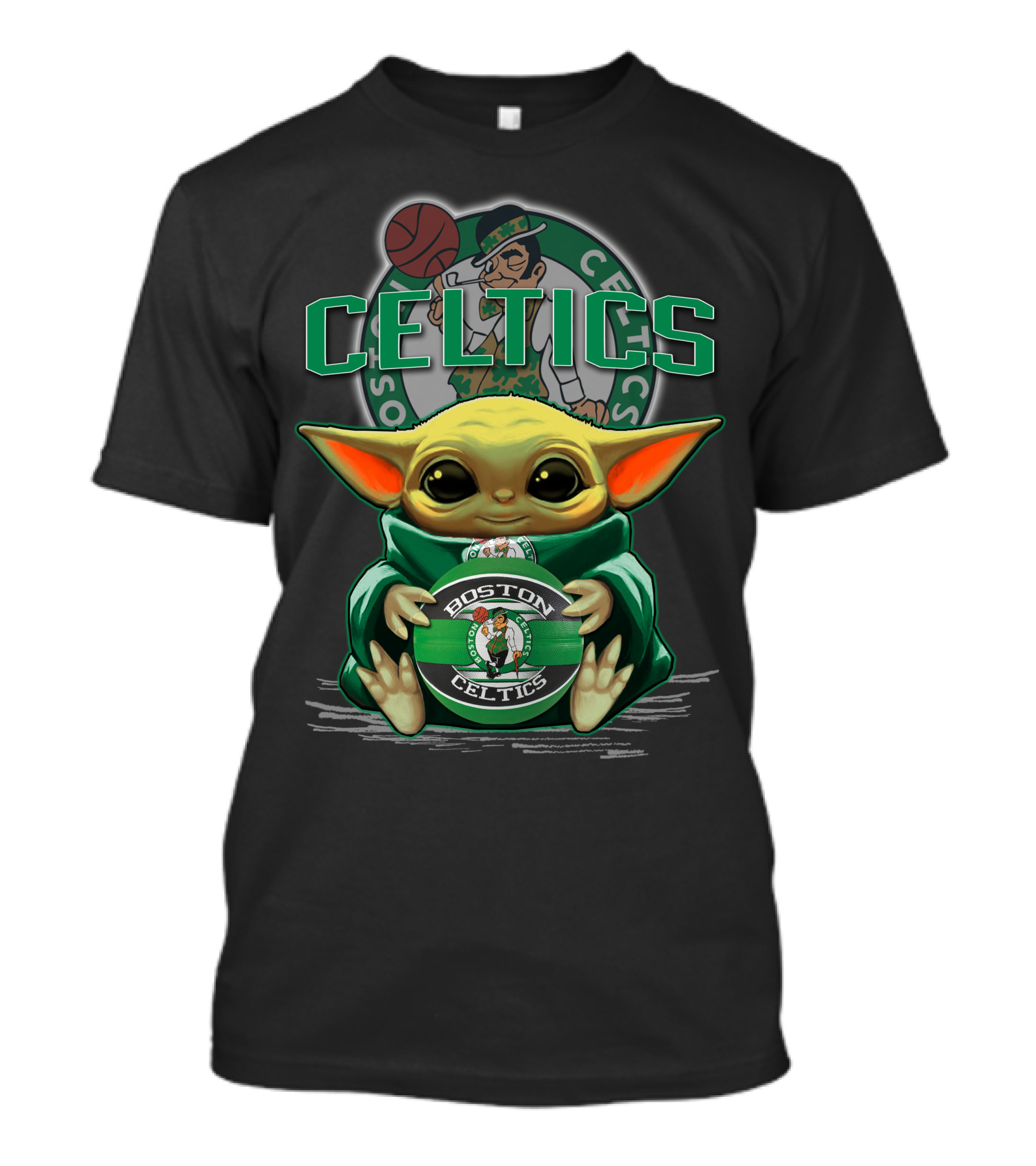 Celtics Yoda Boston Celtics T-Shirt