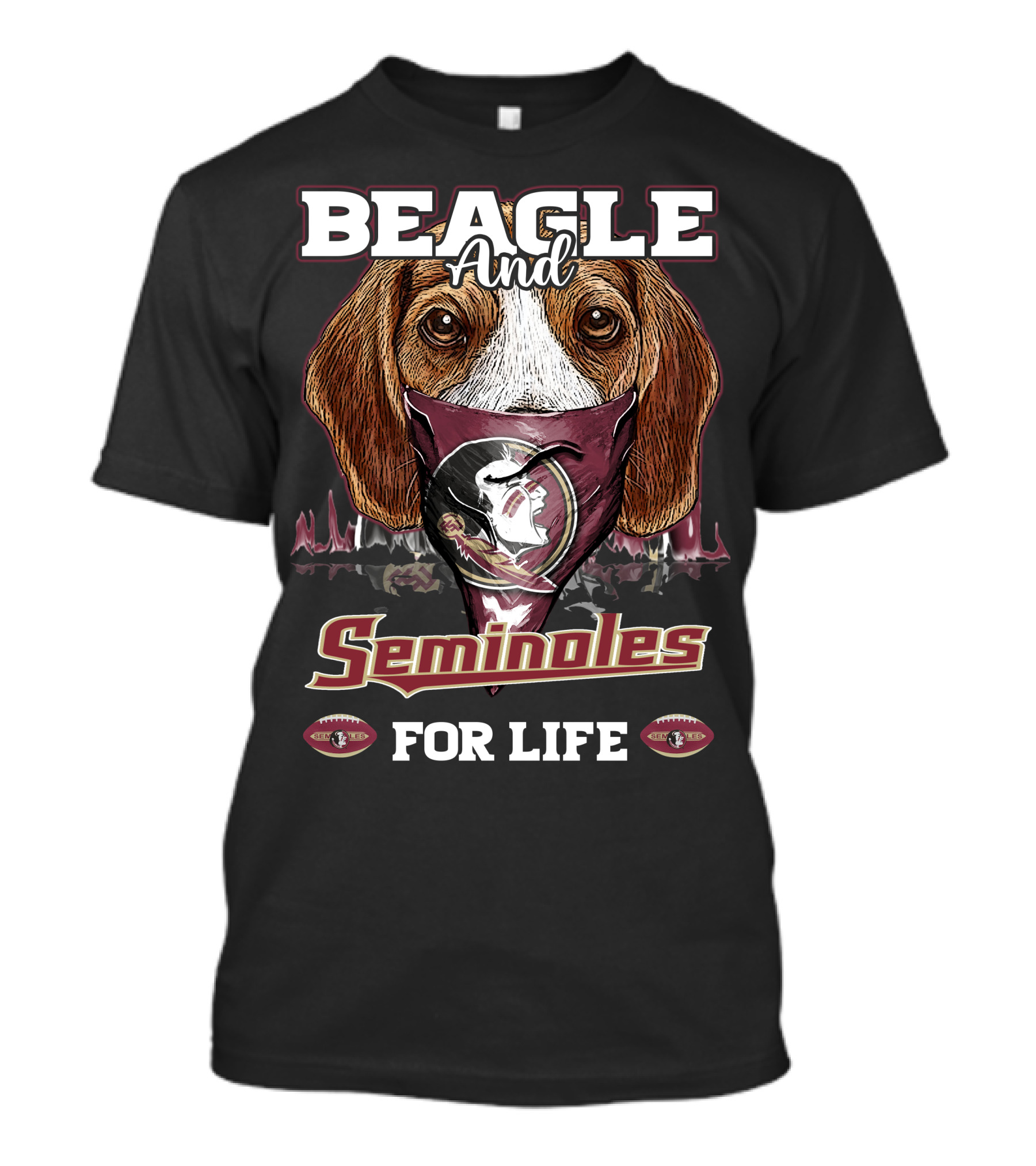 Beagle And Seminoles For Life T-Shirt