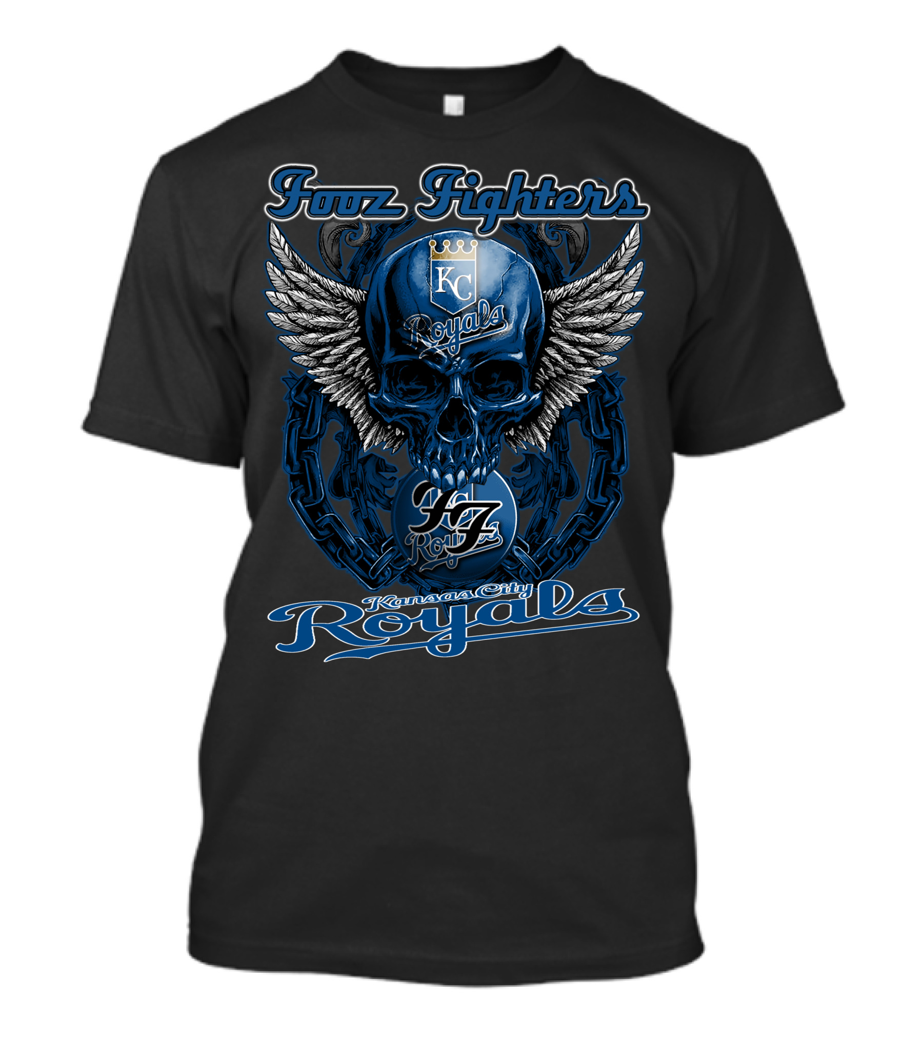 Fuzz Fighters KC Royals Kansas City Royals T-Shirt