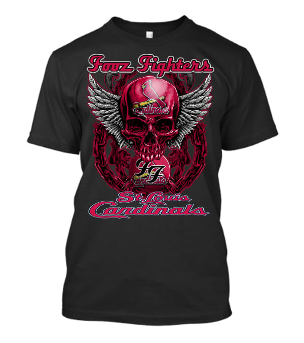 Fooz Fighters Cardinals St. Louis T-Shirt
