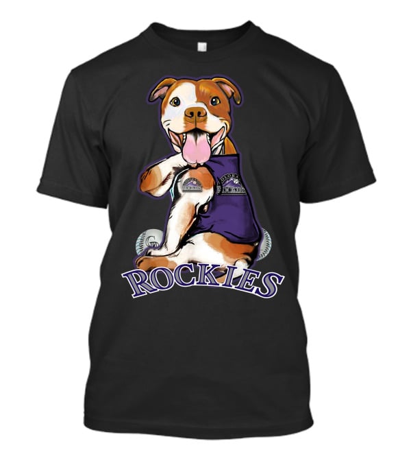 Rockies Pittbull Colorado Baseball T-Shirt