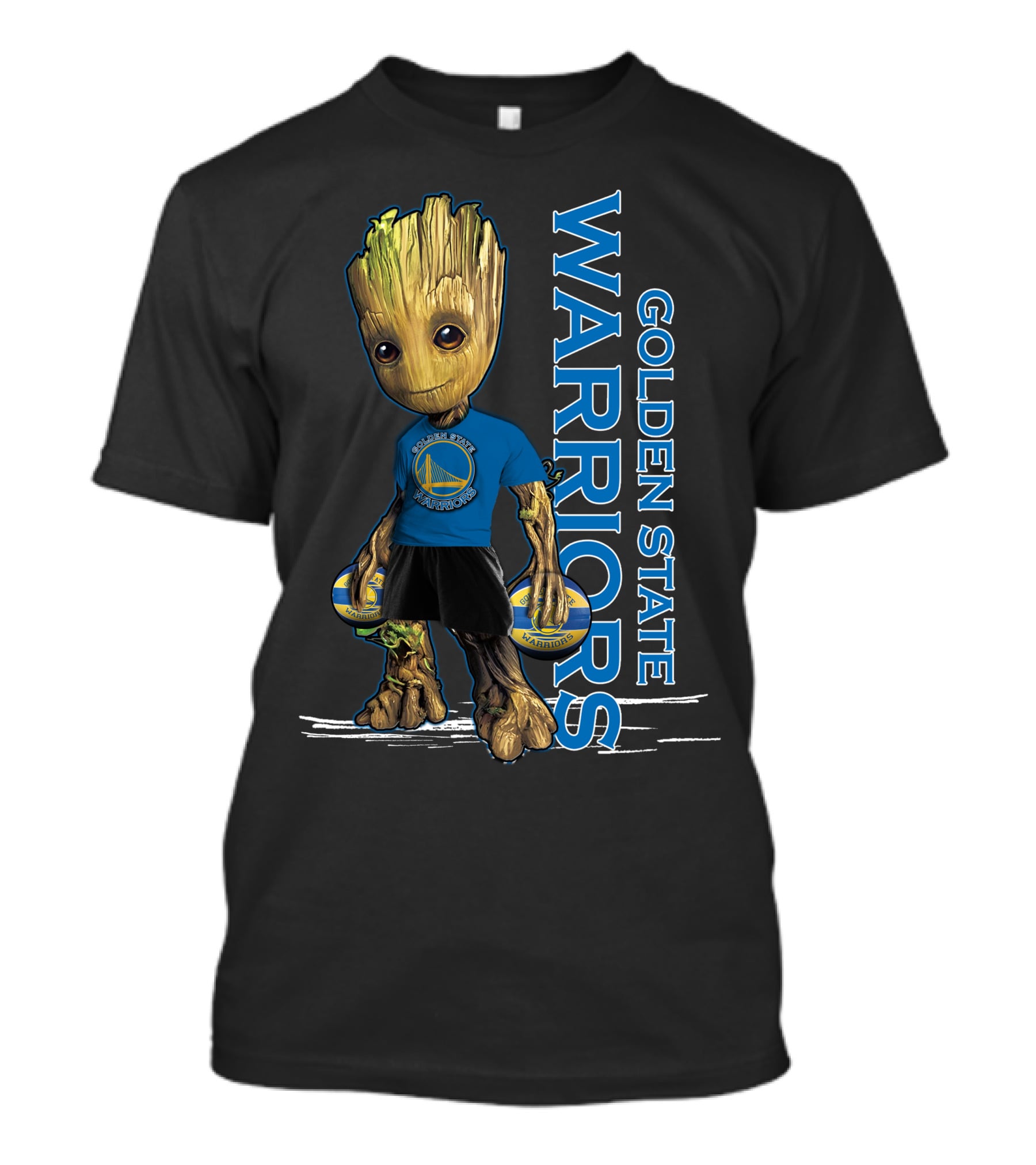 Groot Golden State Warriors Basketball Fan T-Shirt