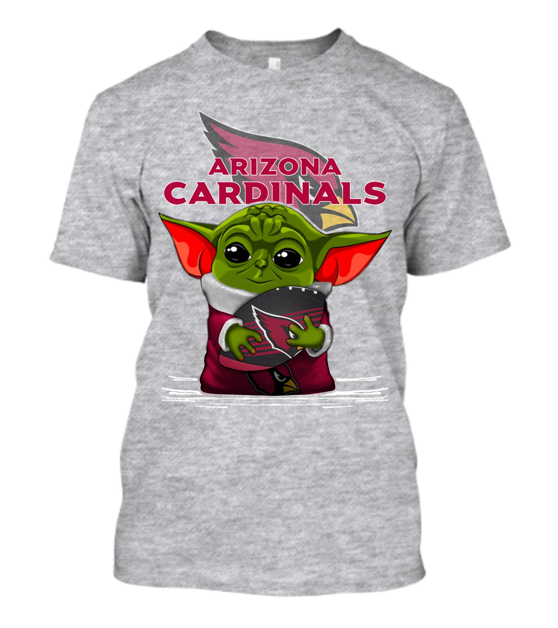 Arizona Cardinals Yoda Football Fan T-Shirt