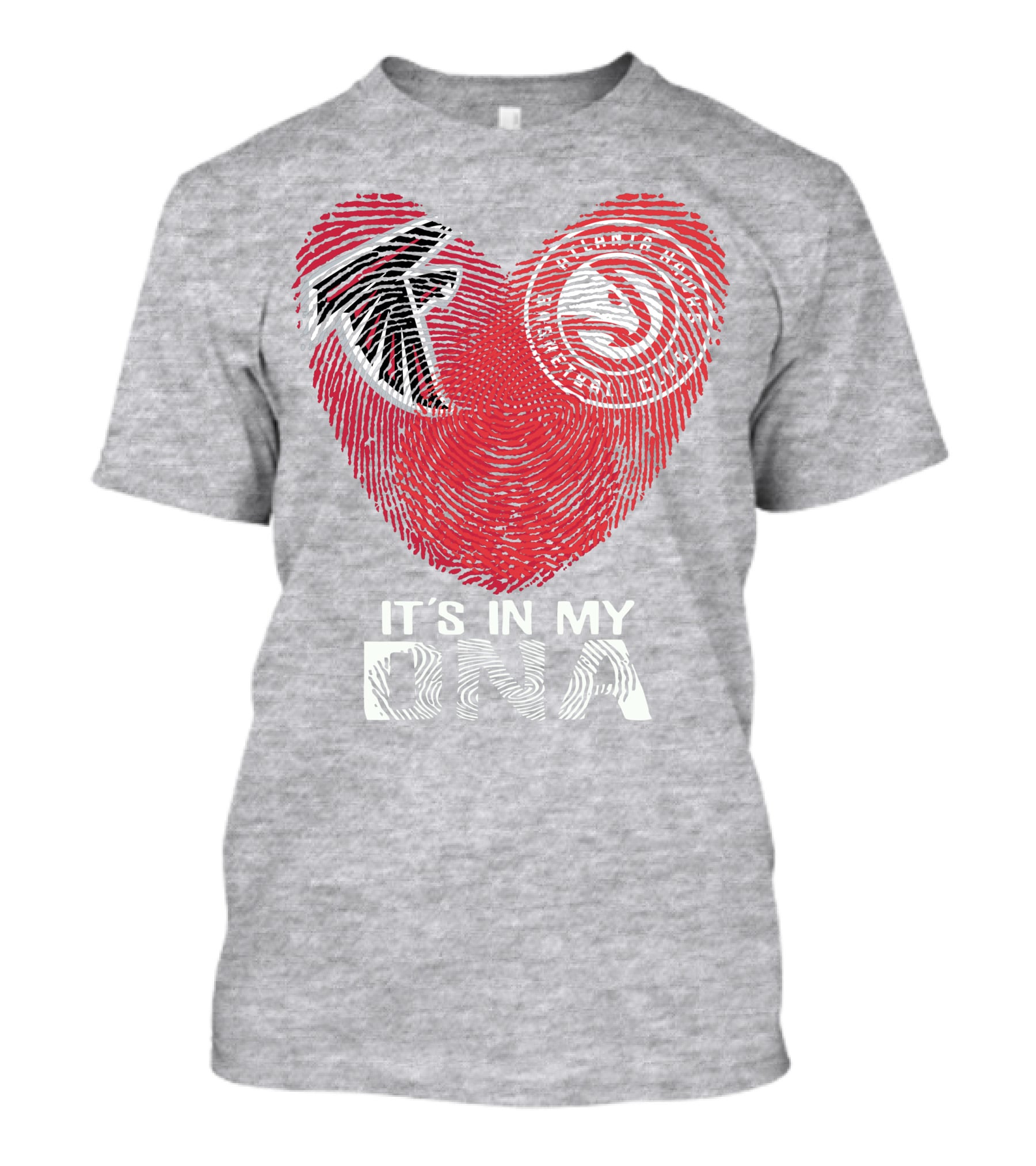 Atlanta Falcons It's In My Dna Heart T-Shirt