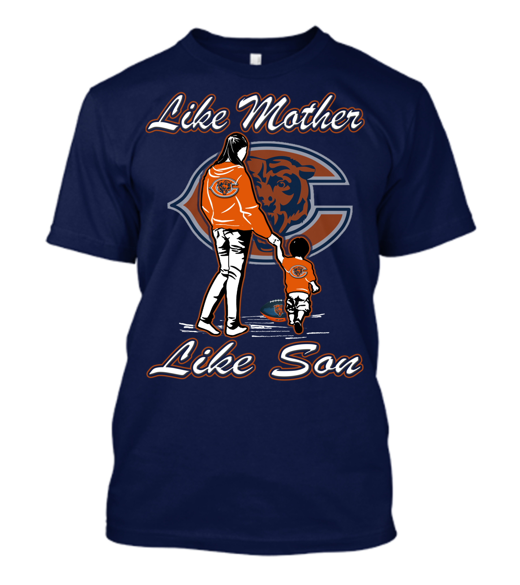 Like Mother Like Son Chicago Bears T-Shirt