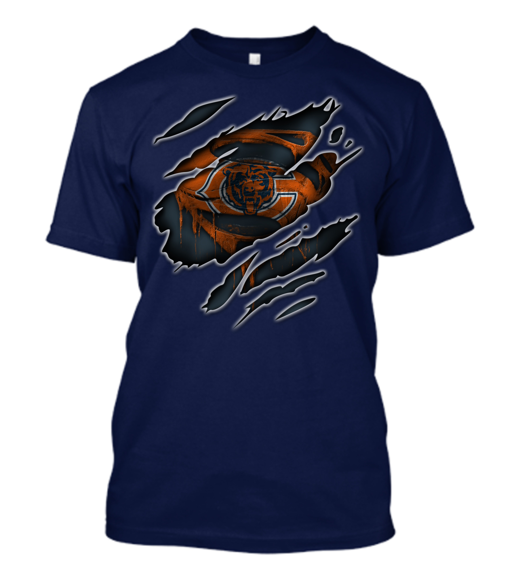 Chicago Bears Claw Mark T-Shirt