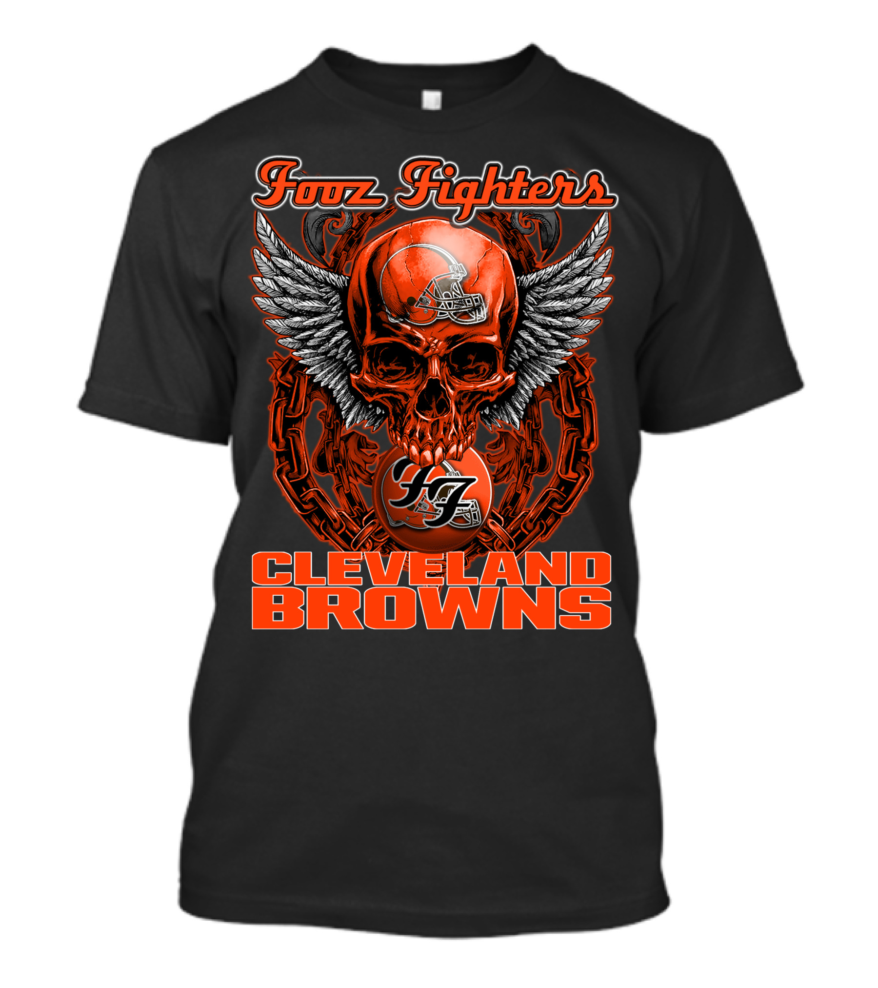 Fooz Fighters Cleveland Browns T-Shirt