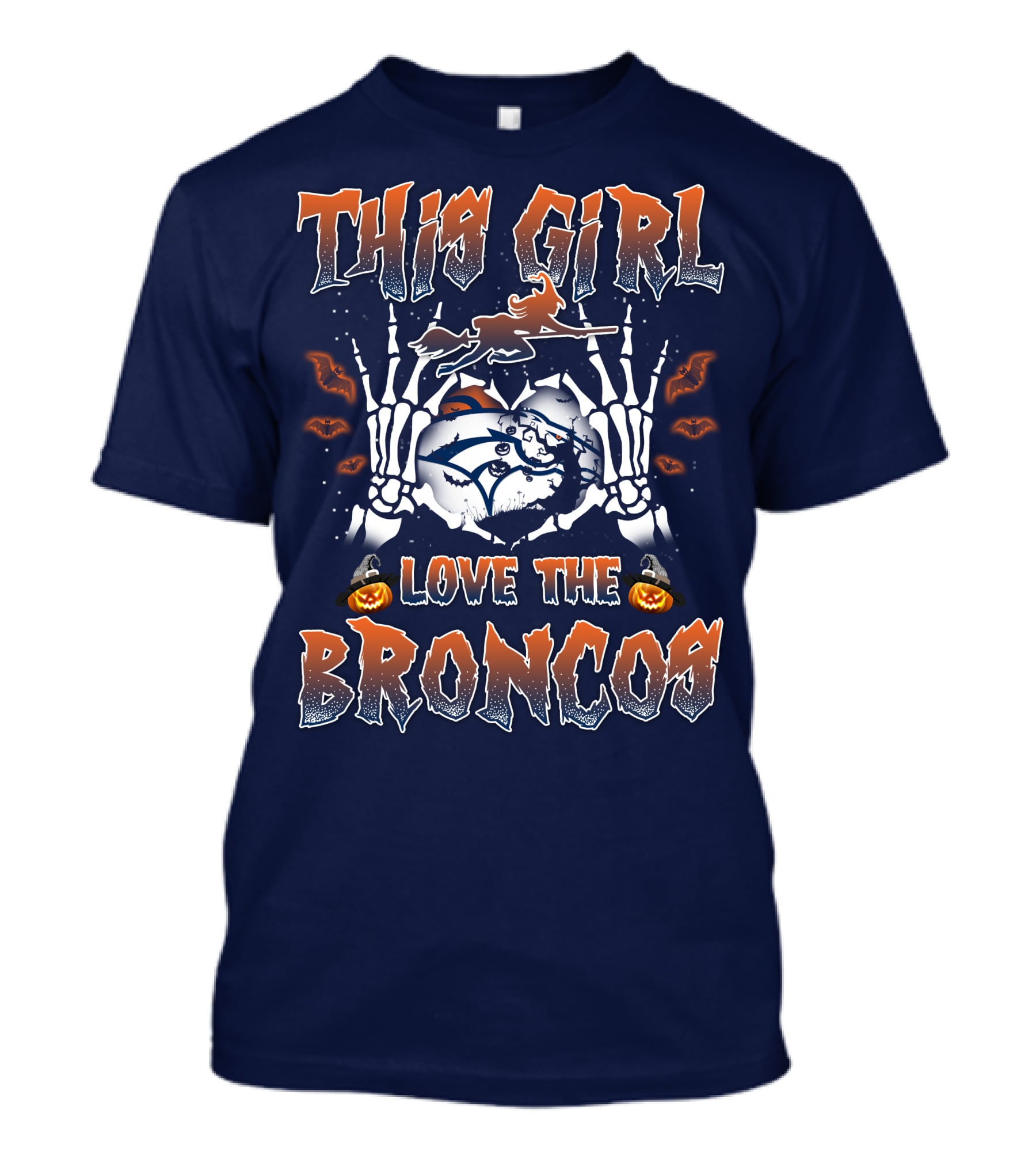 This Girl Love The Broncos T-Shirt