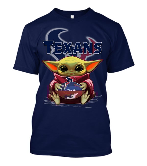 Yoda Texans Football Houston HT T-Shirt