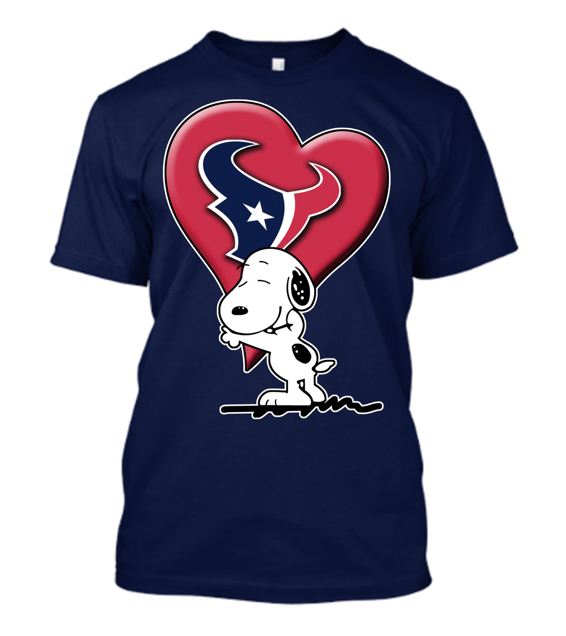 Snp Houston Texans Heart Embrace T-Shirt
