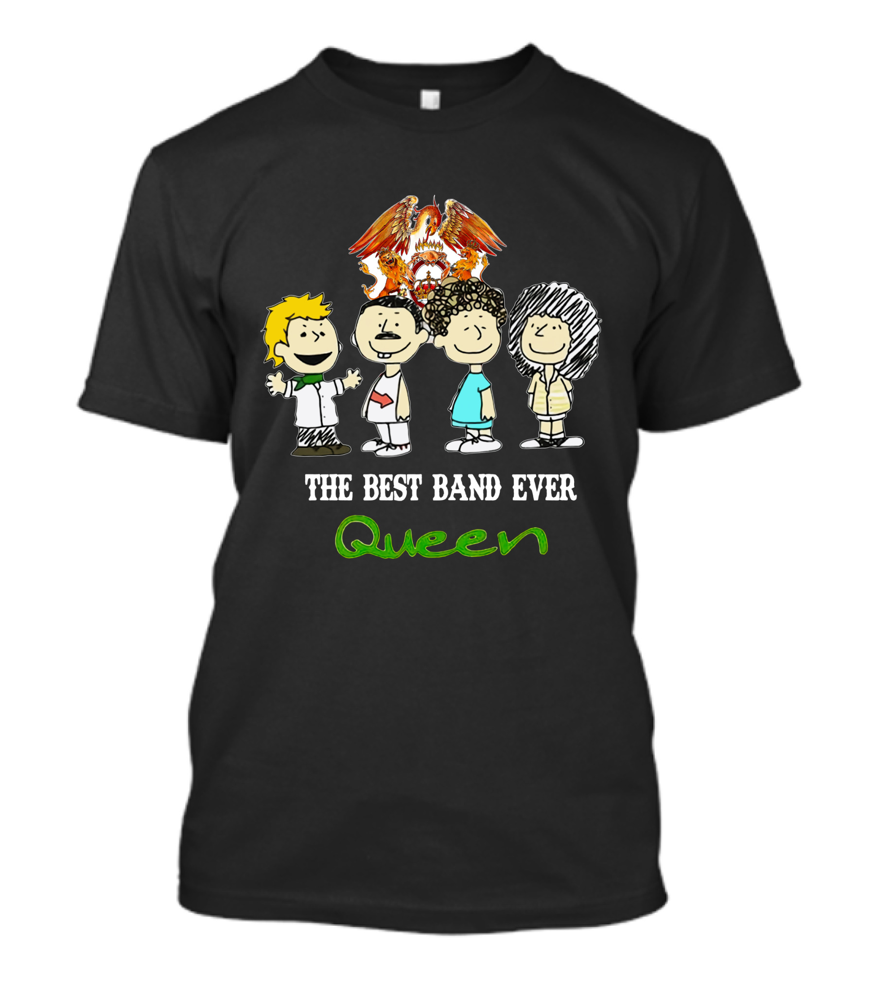 The Best Band Ever Queen Peanuts Snoopy And Friends T-Shirt