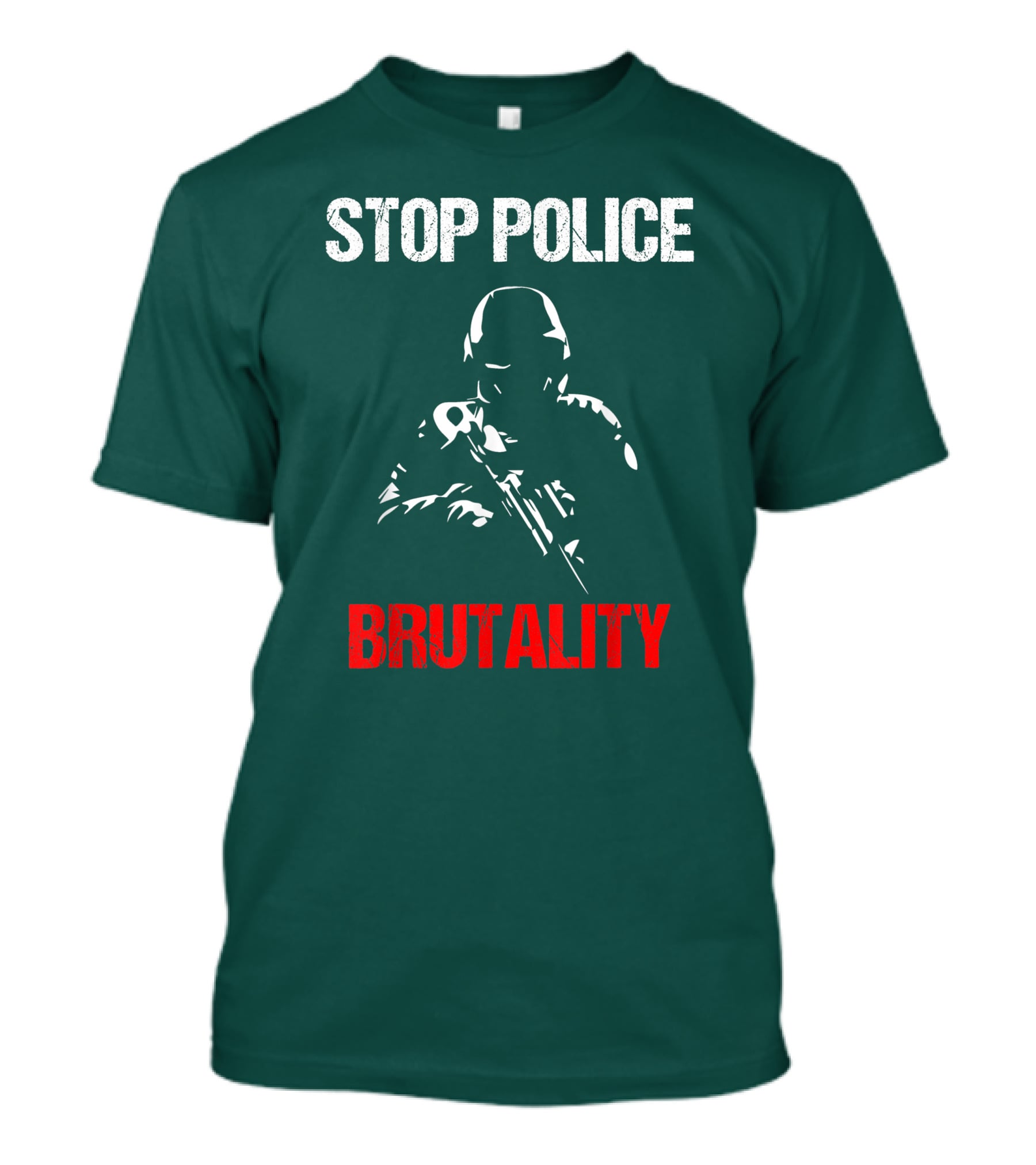 STOP POLICE BRUTALITY Violence Cop T-Shirt