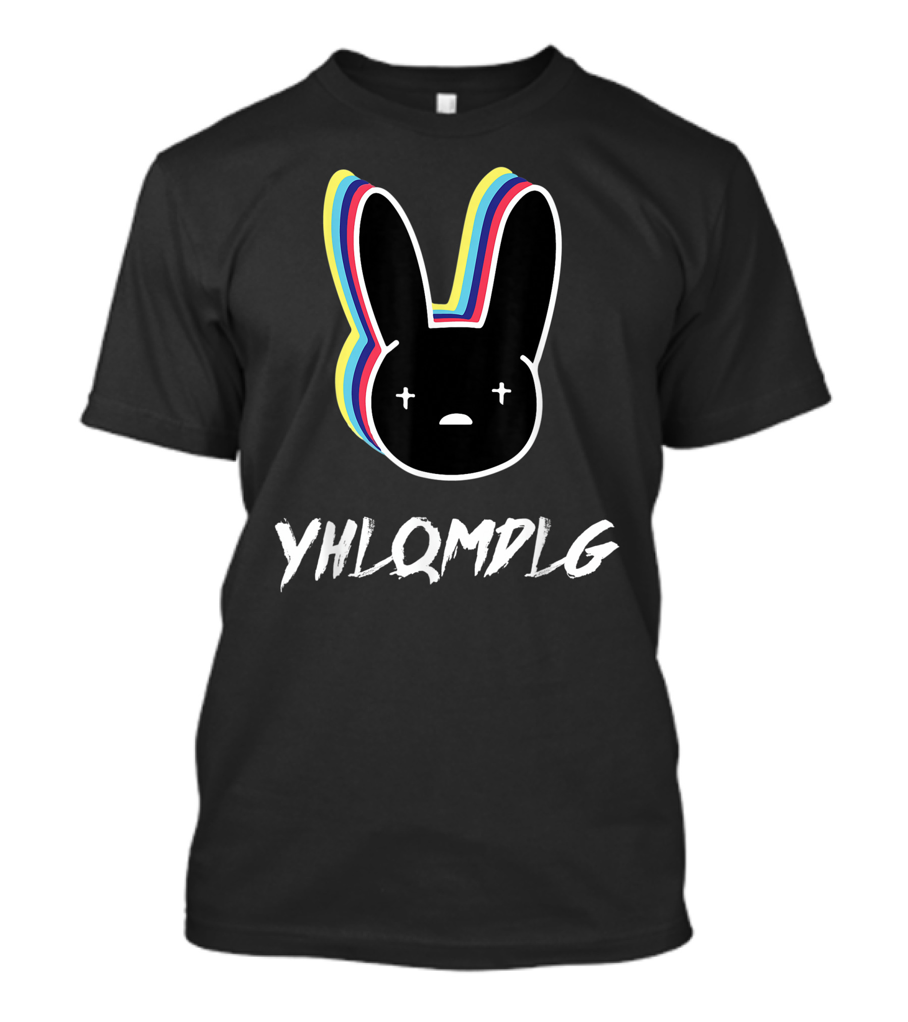 YHLOMDLG Bad Trap Bunny Lighting Eyes T-Shirt