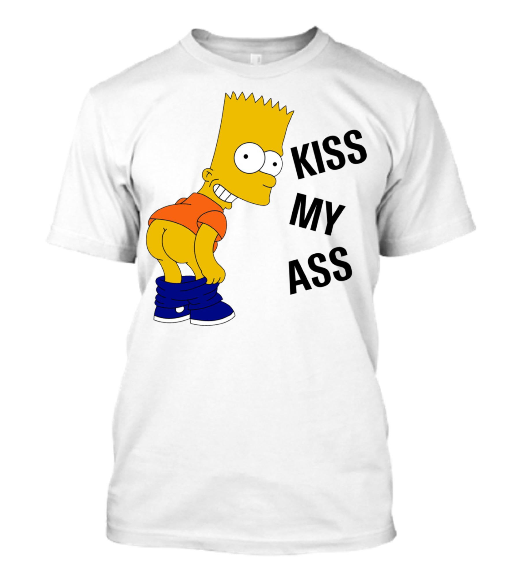 Bart Simpson Kiss My Ass T-Shirt