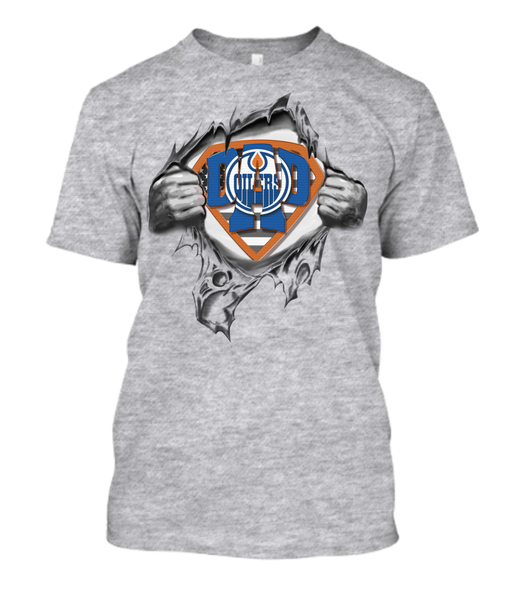 SUPERDAD Oilers Edmonton Hockey Fan T-Shirt