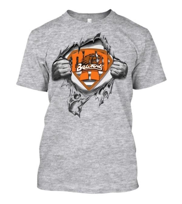 Superdad Beavers Logo Oregon State Beavers T-Shirt