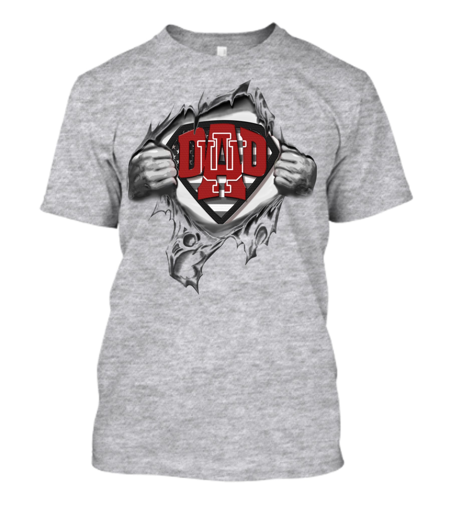 SUPERDAD INDIANA HOOSIERS LOGO DAD 25 EMERGING T-Shirt