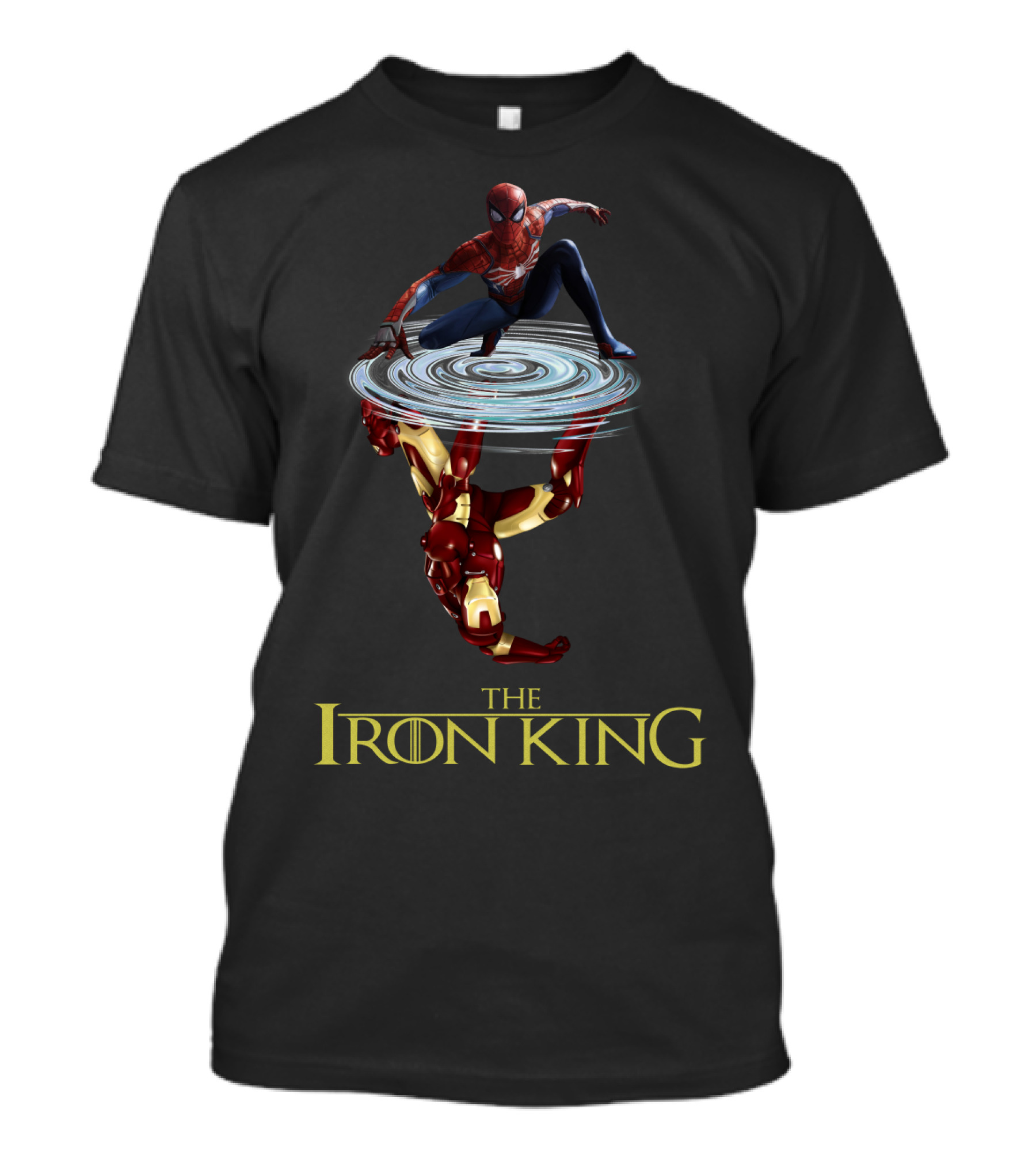 Spider Man Reflection The Iron King T-Shirt