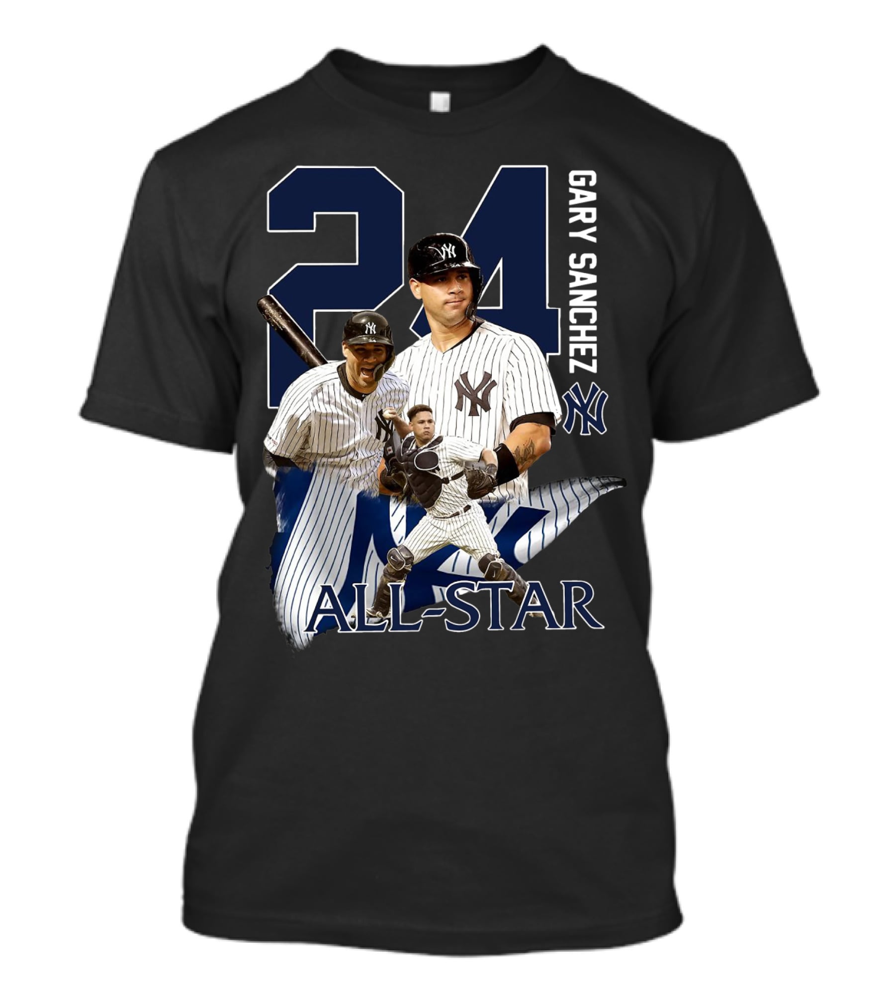 New York Yankees Gary Sanchez 24 All-Star T-Shirt