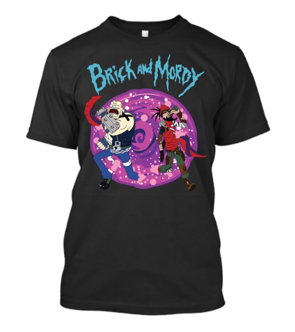 Brick And Moroy Portal Crossover Adventure T-Shirt