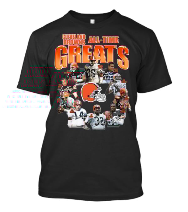 Cleveland Browns All-Time Greats T-Shirt