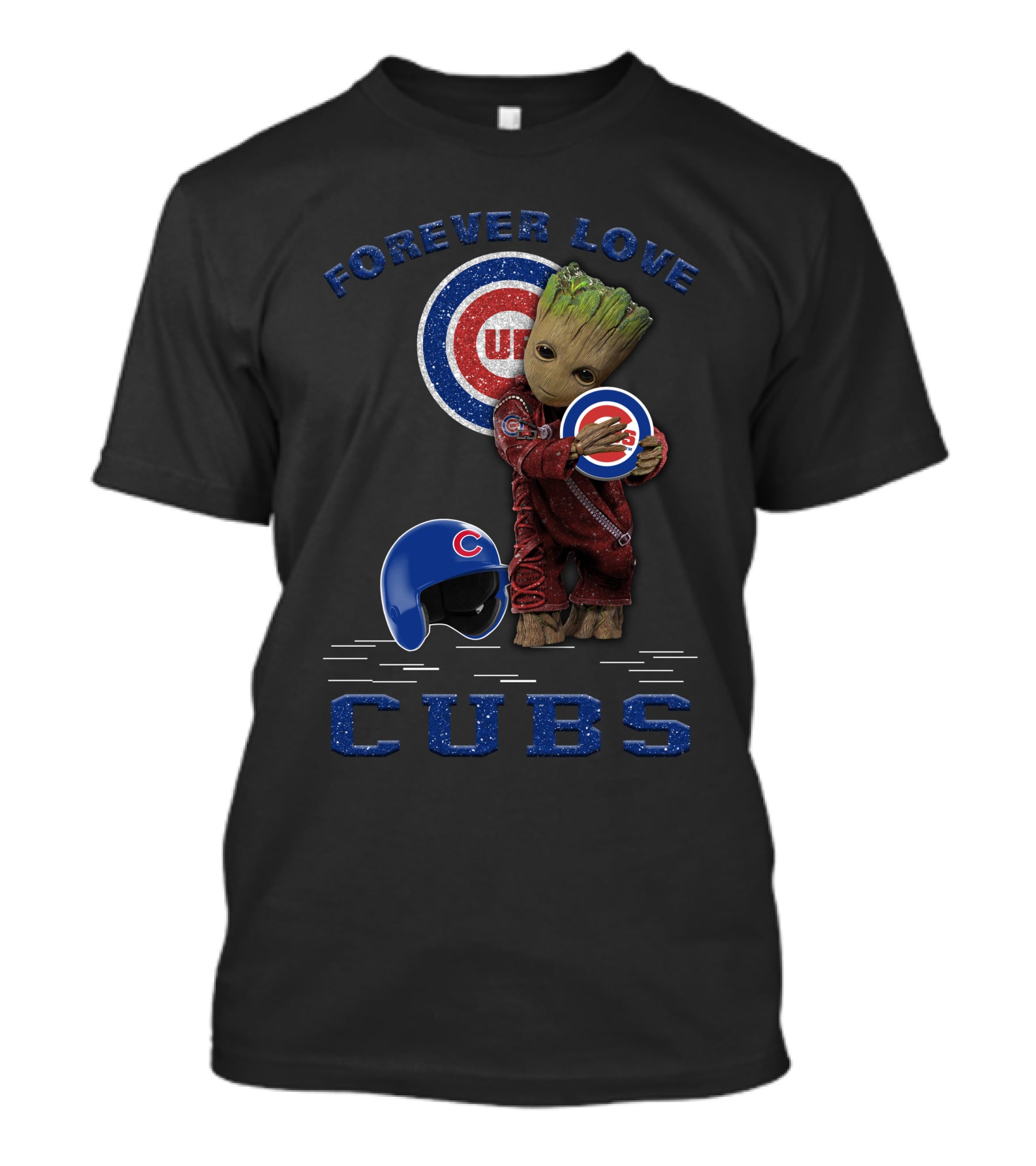 Forever Love Cubs MLB Groot Fan T-Shirt