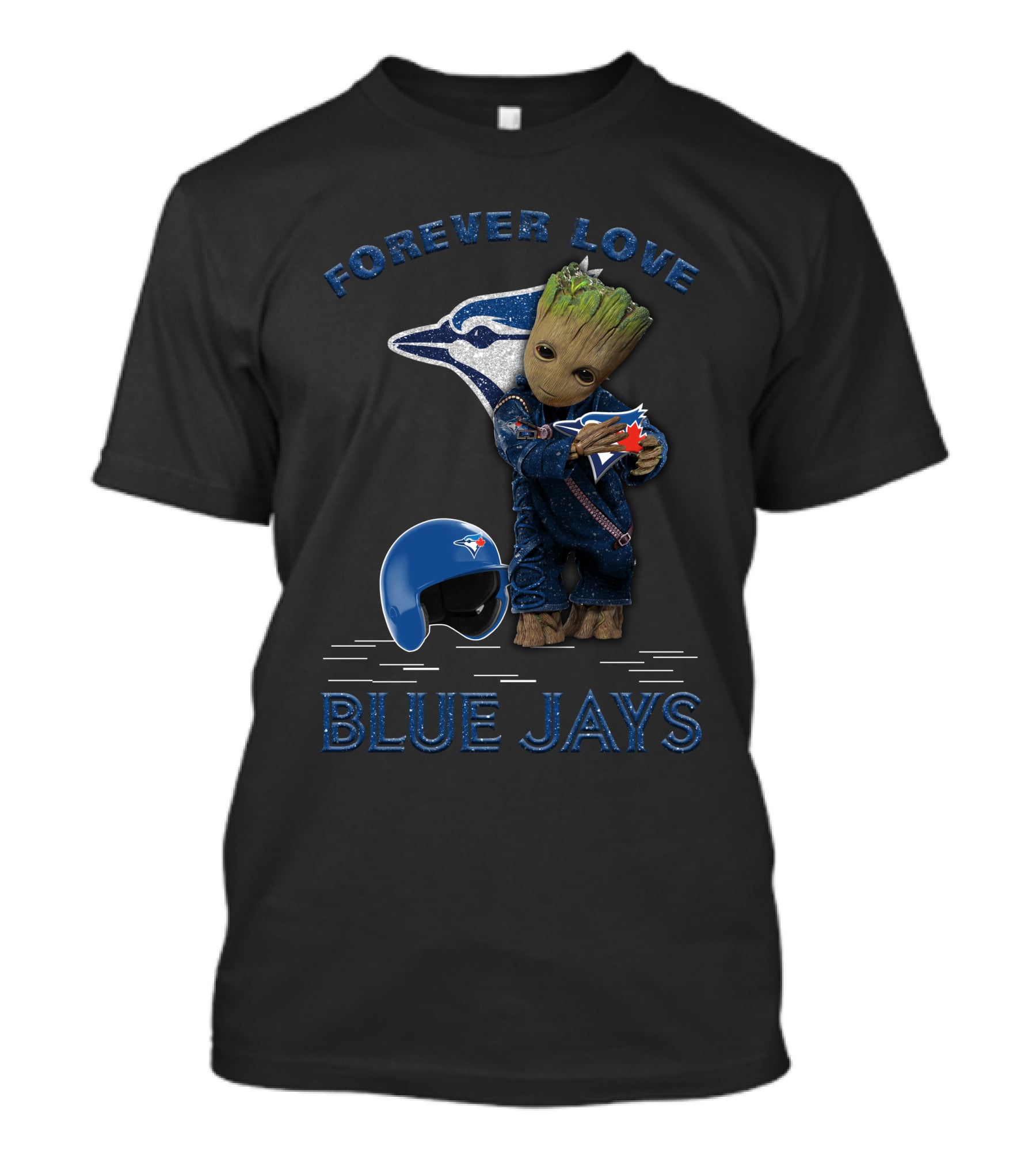 Forever Love Groot Blue Jays MLB Fans T-Shirt