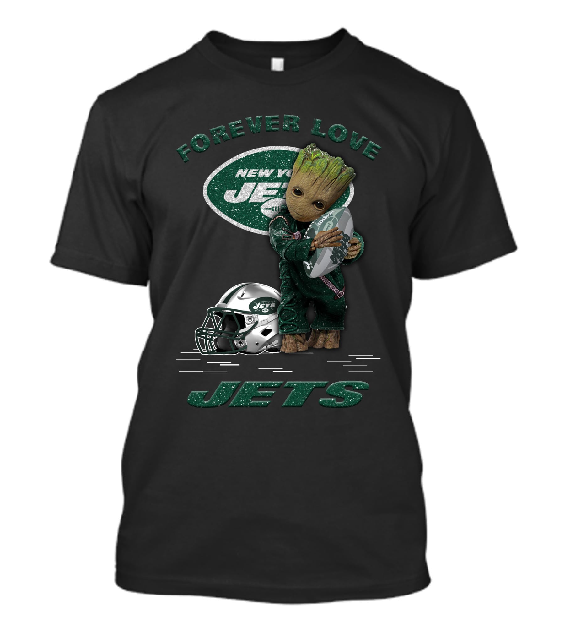 Forever Love New York Jets Groot T-Shirt