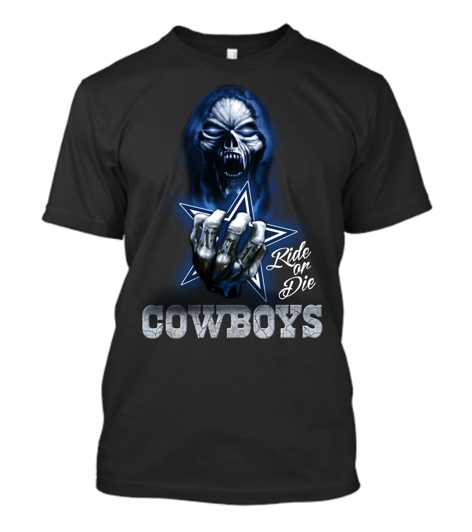 Ride Or Die Cowboys Nfl Dallas T-Shirt