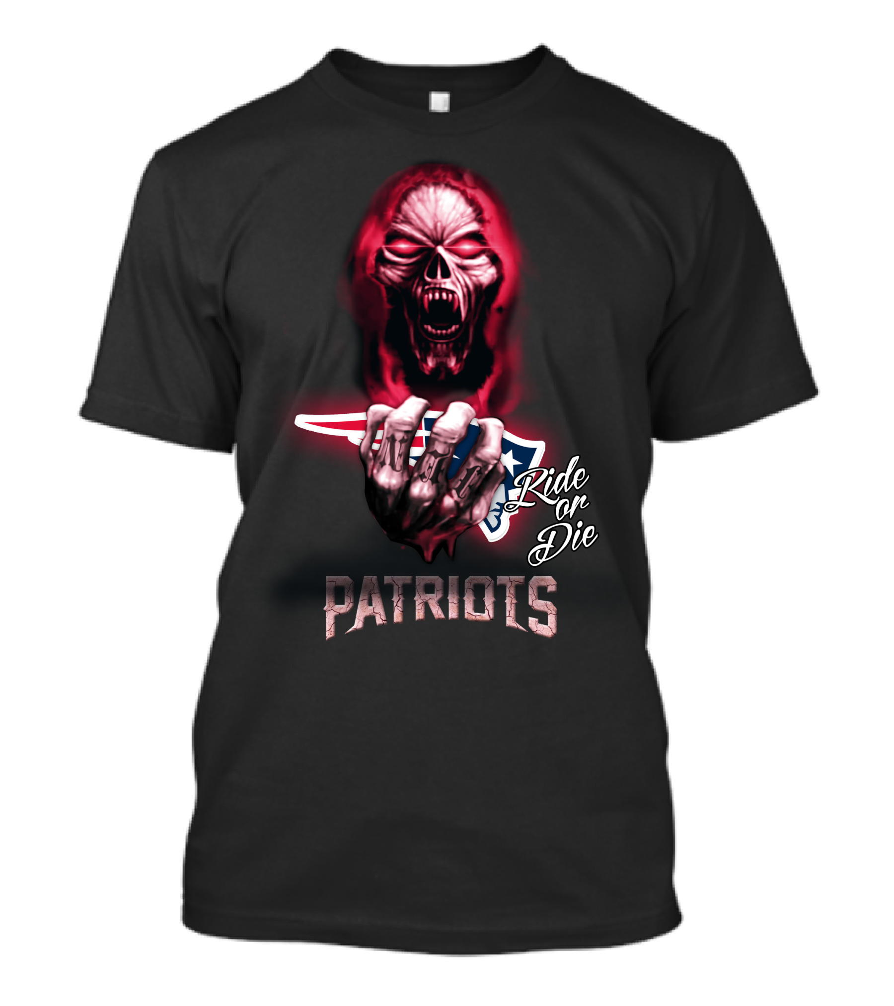 Nfl New England Patriots Ride Or Die 146 Hd0022 T-Shirt