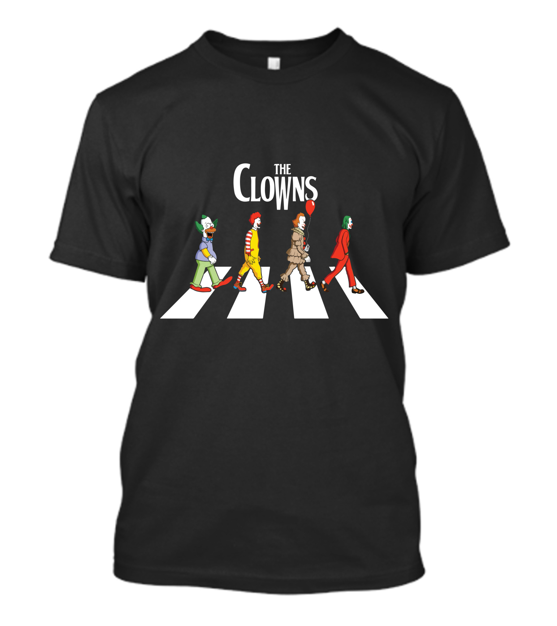 The Clowns Abbey Road T-Shirt