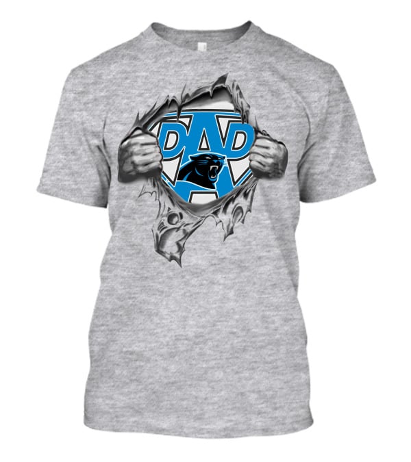 Carolina Panthers Super Dad Tear-Away T-Shirt