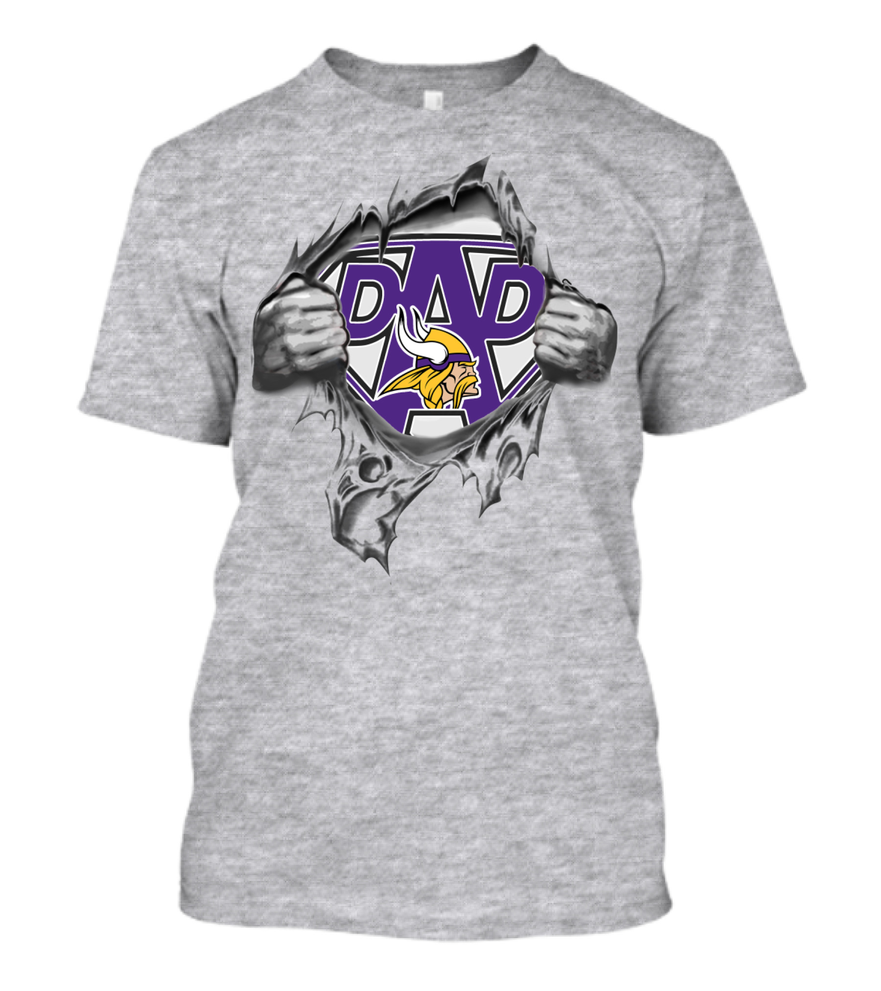 Super Dad Minnesota Vikings T-Shirt