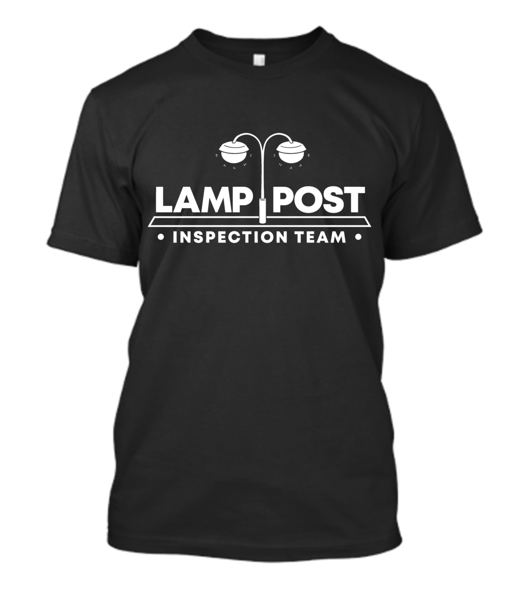 Lamp Post Inspection Team Geocaching Geocacher Geocache T-Shirt