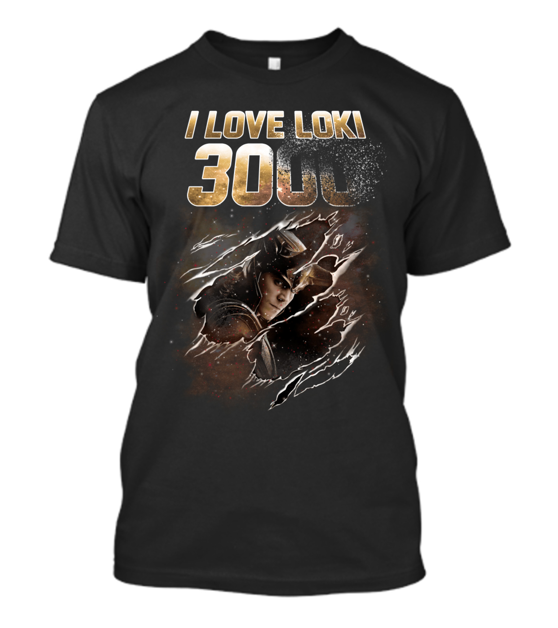 I Love Loki 3000 Marvel Norse God Mischief Fan T-Shirt
