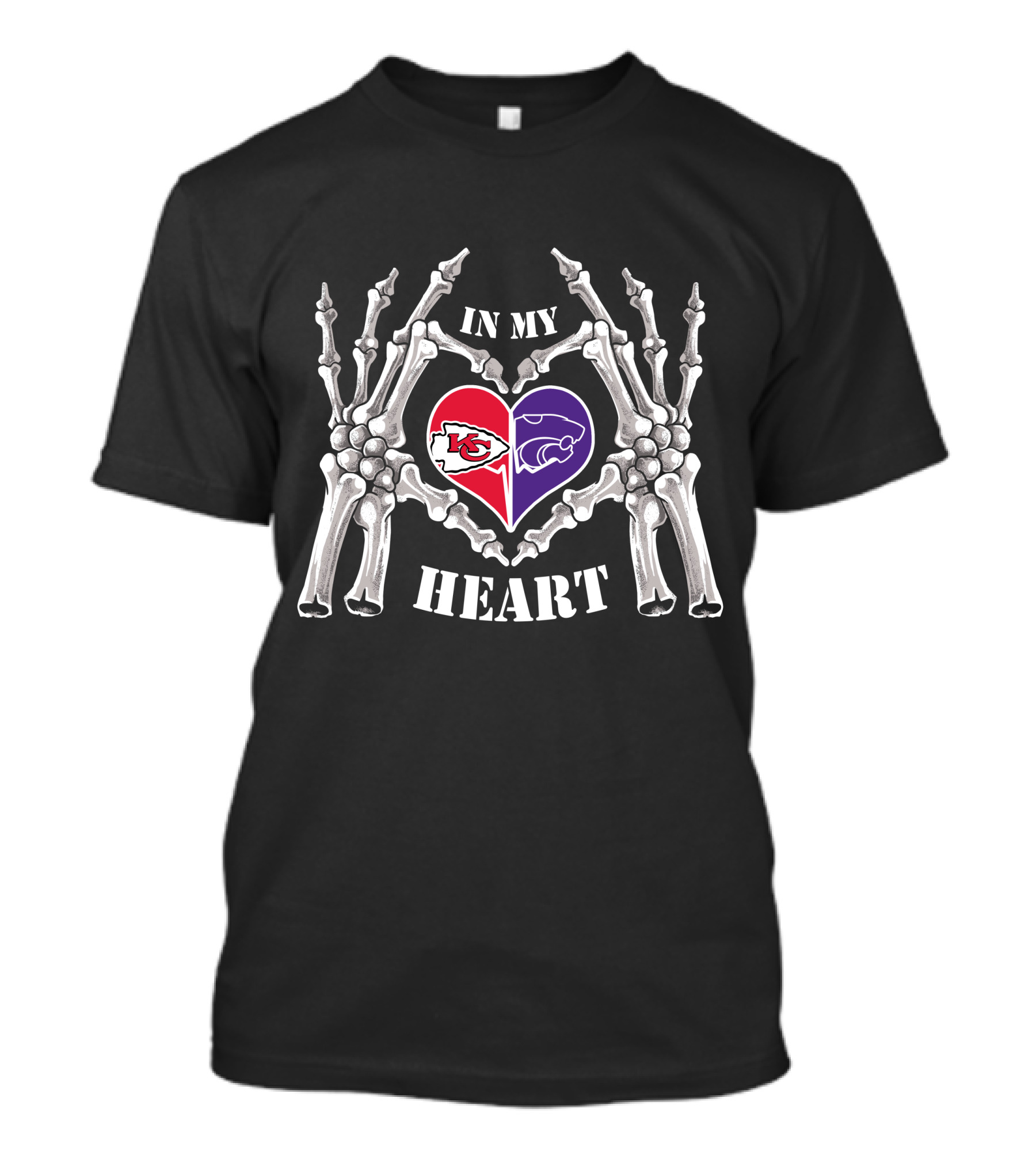 Chiefs Wildcats In My Heart T-Shirt