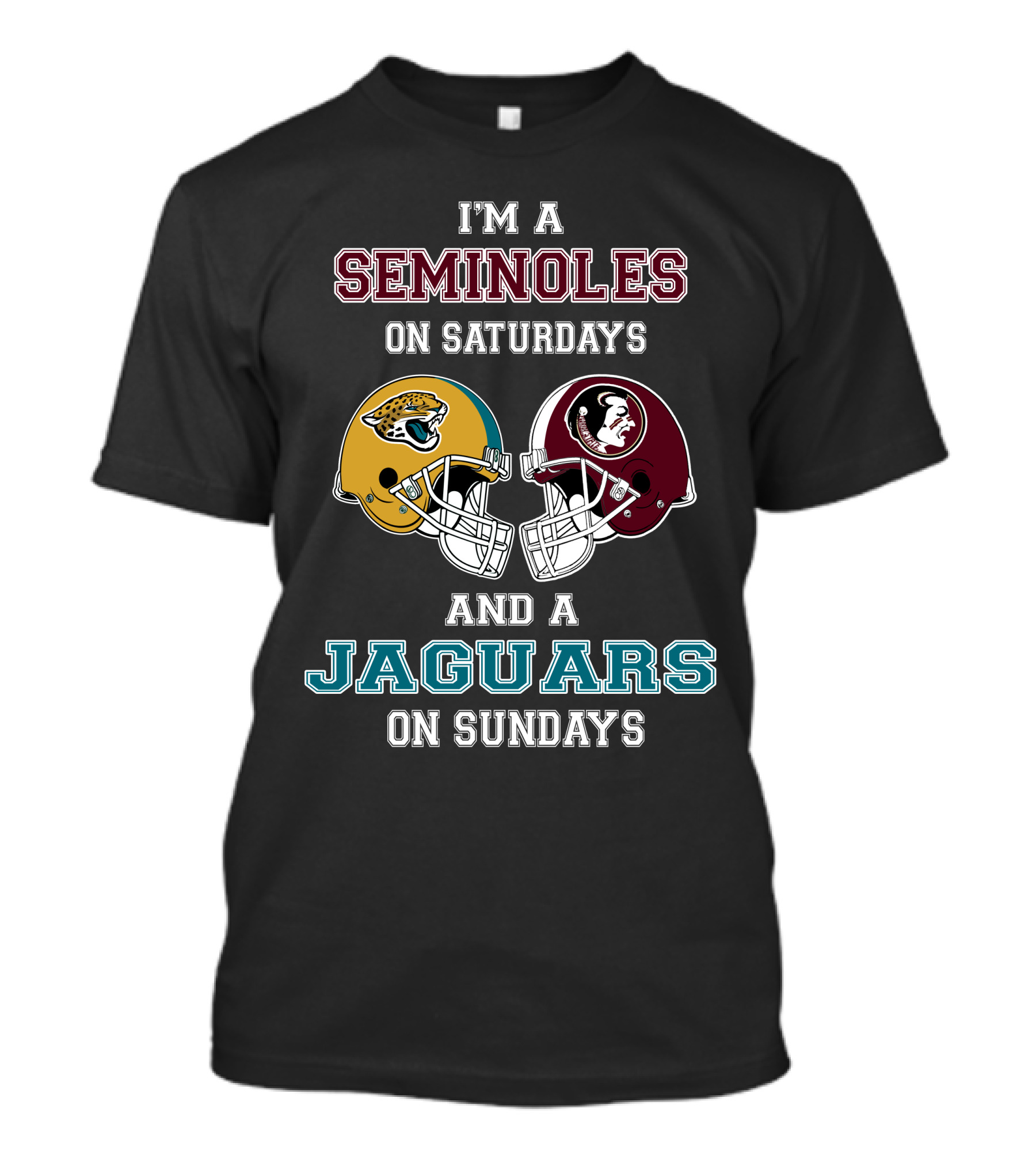 I'm A Seminoles On Saturdays And A Jaguars On Sundays T-Shirt