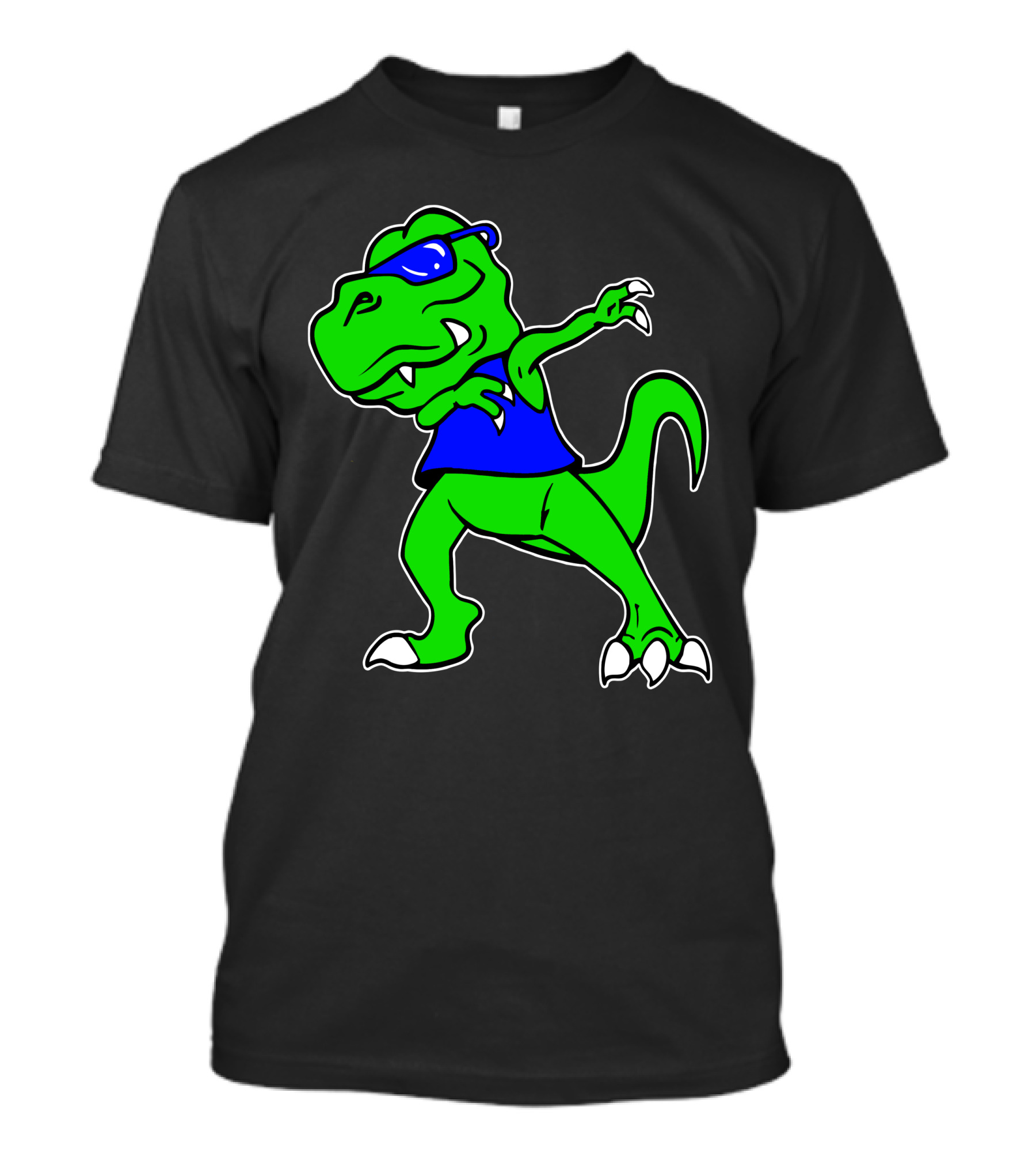 Dragon Dabbing In Blue Sunglasses And Tank Top T-Shirt