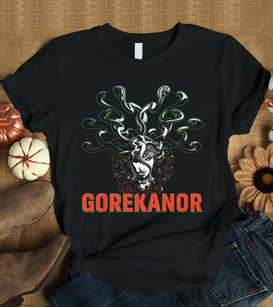 GOREKANOR MEDUSA SNAKE HAIR T-Shirt